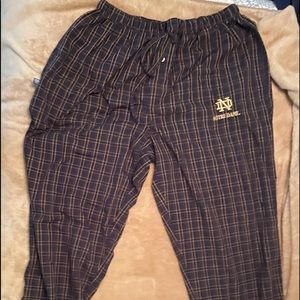 Notre Dame Pajama Pants (XL)